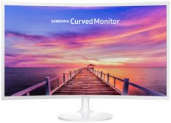 Samsung C32F391 32 Inch LED Curved Monitor - White